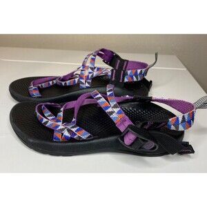 Chaco Girls Sz 4 ZX2 Classic Outdoors Hiking Sandal Camper Purple Strappy